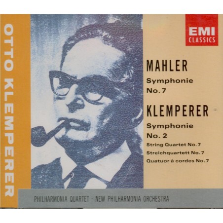 MAHLER - Klemperer - Symphonie n°7 'Chant de la nuit'..